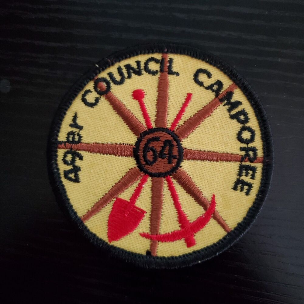 1964 49ers Council Camporee 3 Inch Round Patch